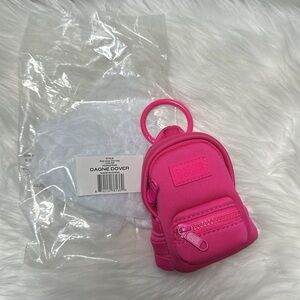 Limited Edition: Dagne Dover Dakota Keychain in Hottest Pink